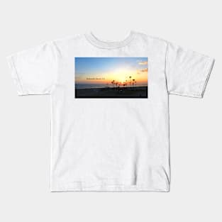 Dockweiler Beach, Kids T-Shirt